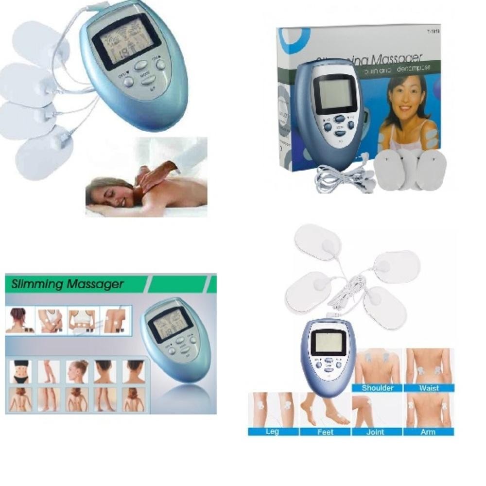 APARELHO CHOQUE FISIOTERAPIA ACUPUNTURA TENS FES PORTÁTIL DIGITAL ESTIMULADOR MUSCULAR TERAPIA MASSAGEM RELAXAMENTO TONI