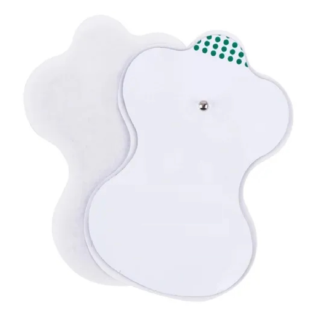 Kit 4 Peças Adesivo Eletrodos Pads Aparelhos Fisioterapia tens Fes Ortopédico