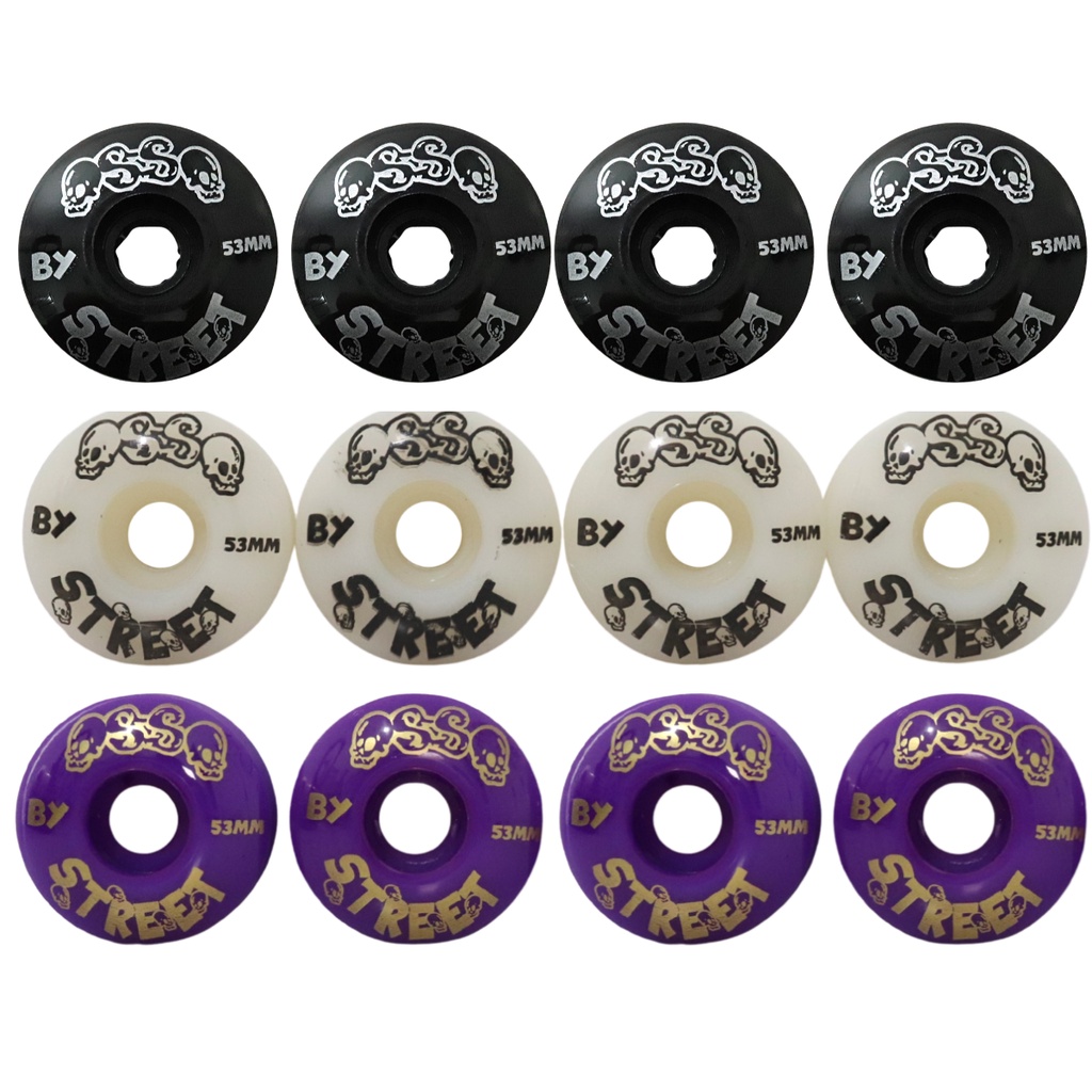 Rodas de Skate OSSO 53MM Multi Cores Street