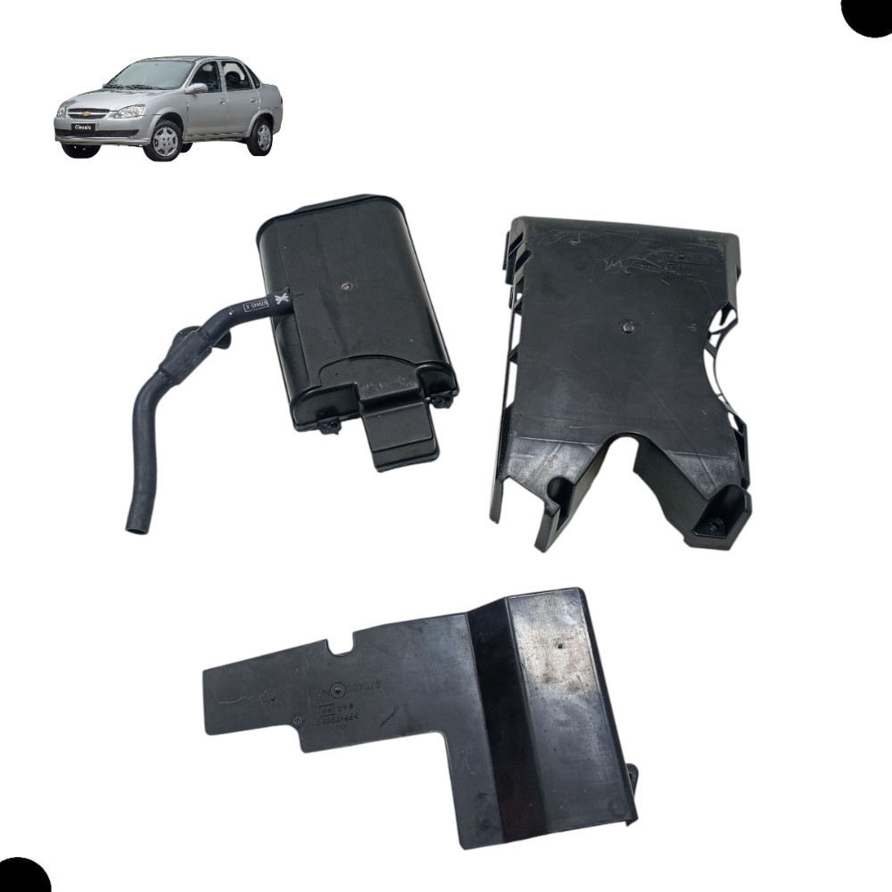 Kit tampa protetora radiador ar quente Classic 2010 2011