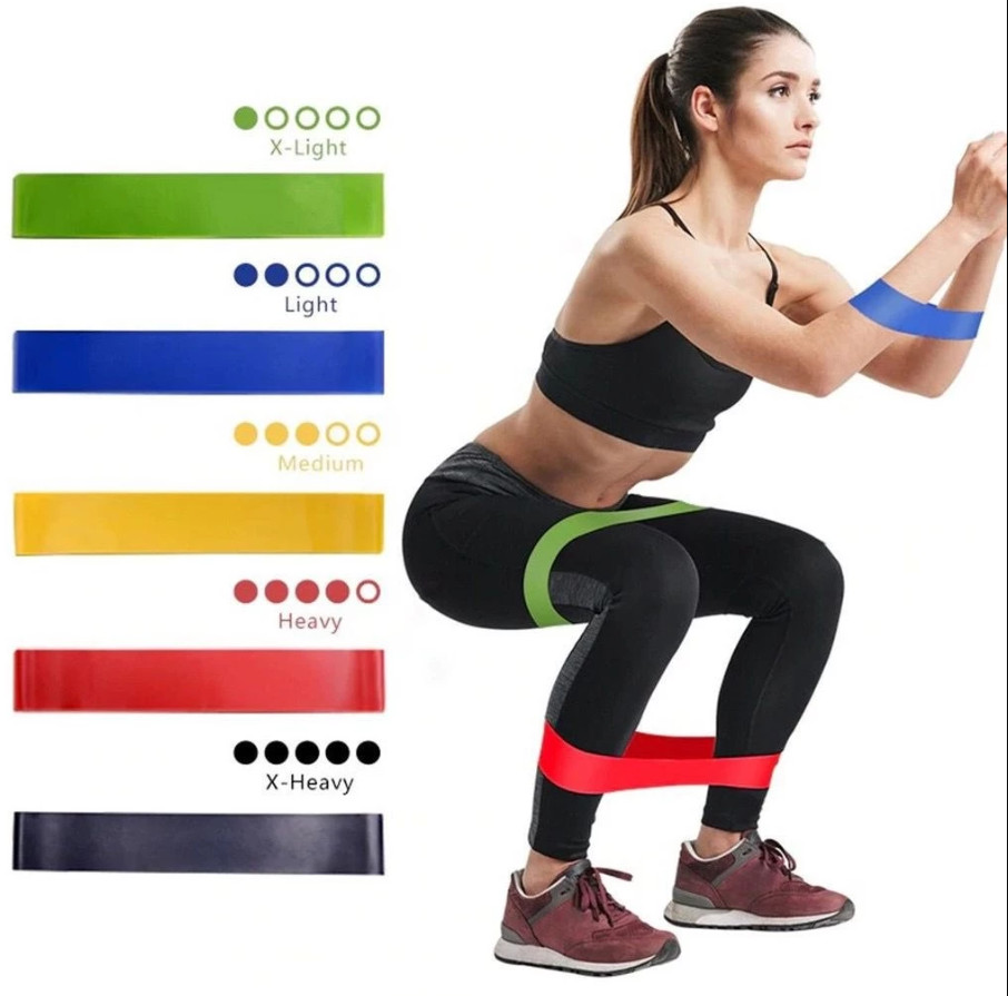 Kit 5 Elasticos Mini Bands Fitness C/ Manual – OFFERS MAGIC