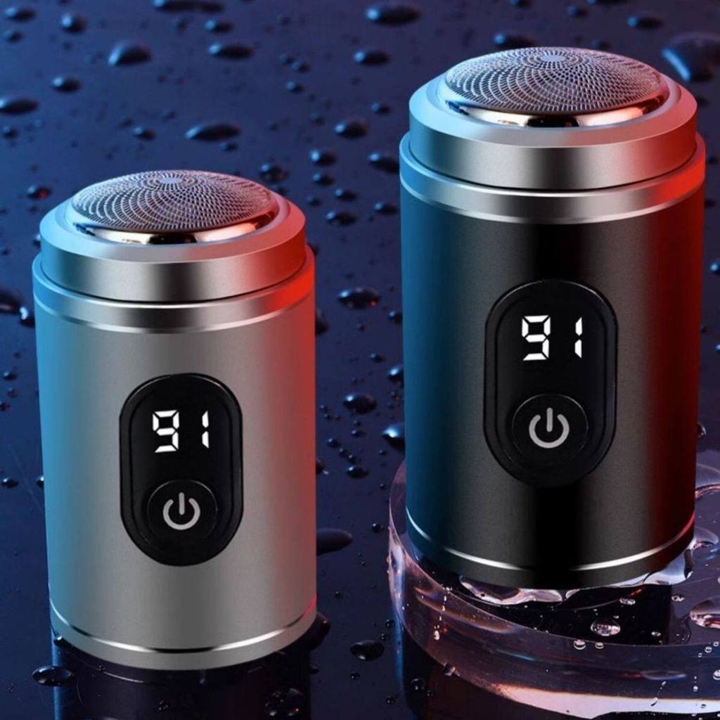 [Special Offer] Electric display shaver, German electric men's compact shaver2025New Mini Black Tech Razor DQKV