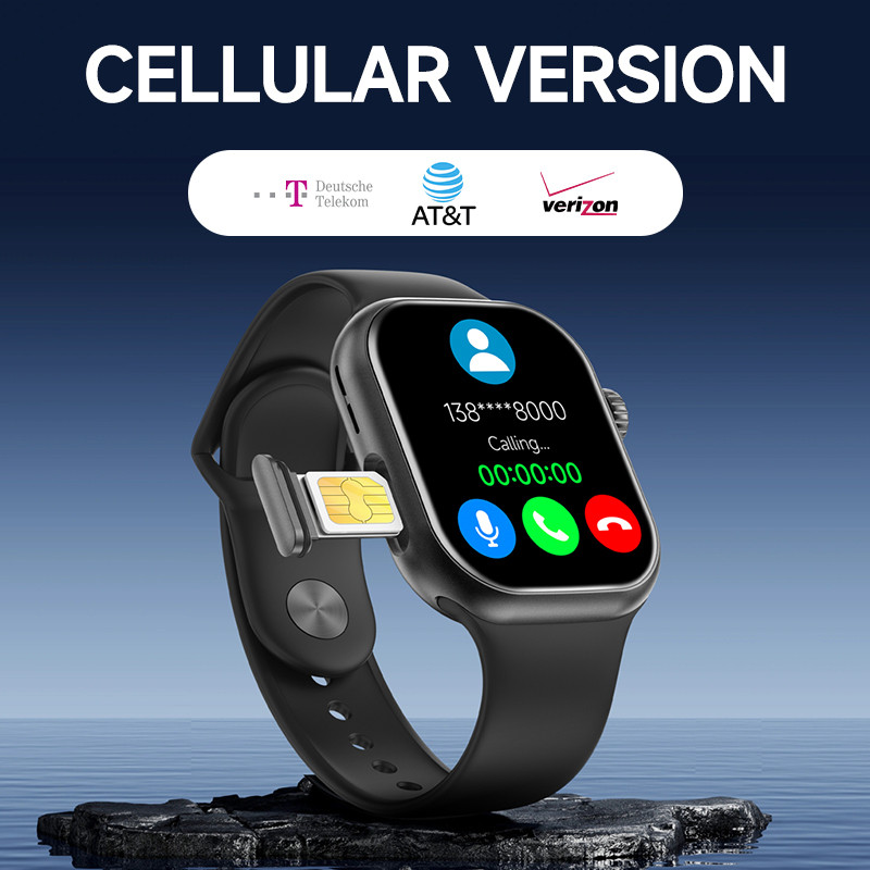 S11 Plus Relógio Inteligente Android 4G/5G Com Slot SIM E WiFi M16 Versão Celular SmartWatch Câmera Rotativa