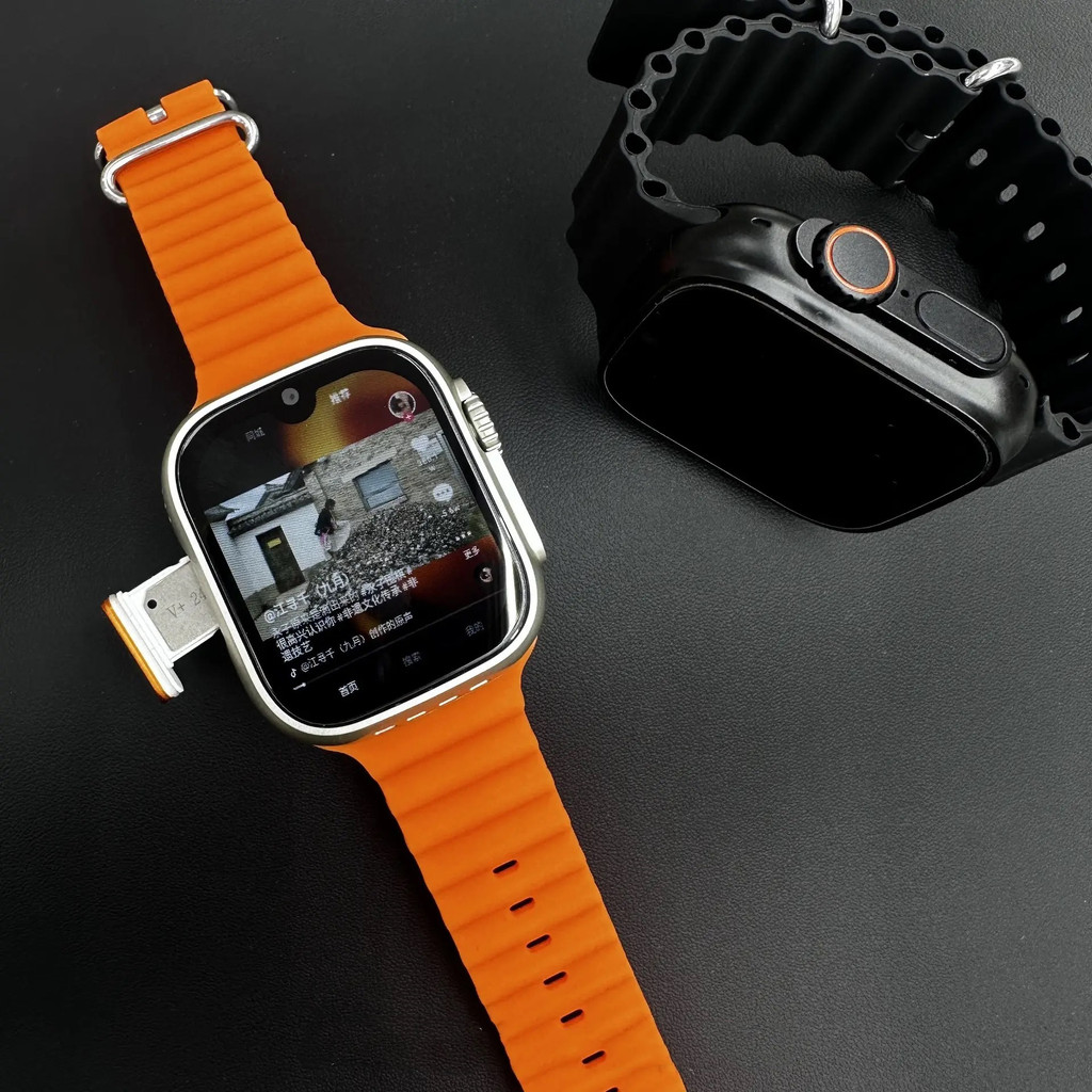 GS29 Relógio Inteligente Com SIM E WIFI 4G SmartWatch Ultra GS37 S9 ultra Placa GPS De Chamada De Vídeo Android YMMO