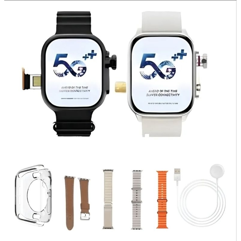 Smartwatch Ultra AI 3 5G Android Chip SIM 16GB WiFi GPS Tela AMOLED + Brindes
