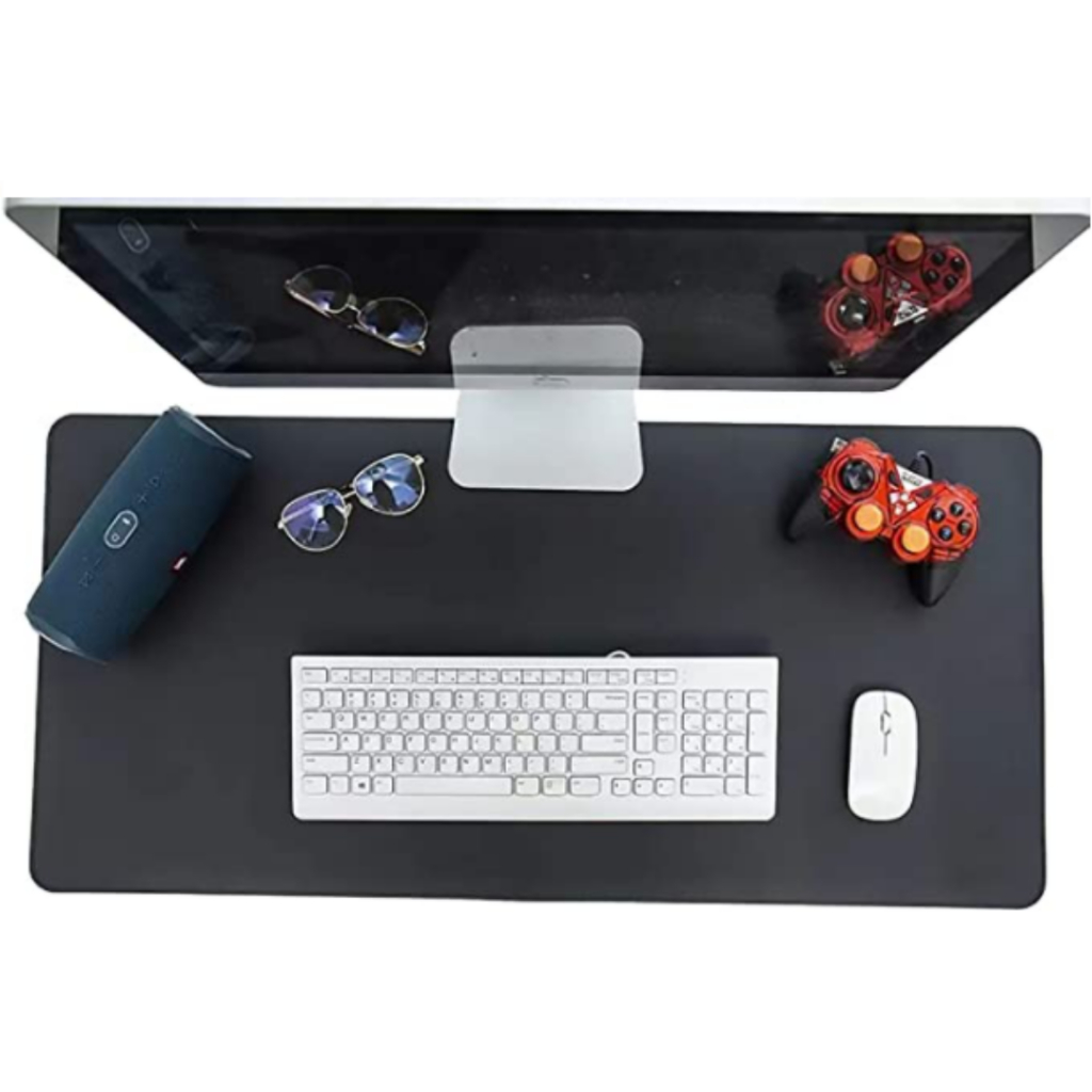 MousePad 80x30cm Couro Sintético Antiderrapante Mesa Computador Notebook KingPad | DeskPad Profissional para Home Office