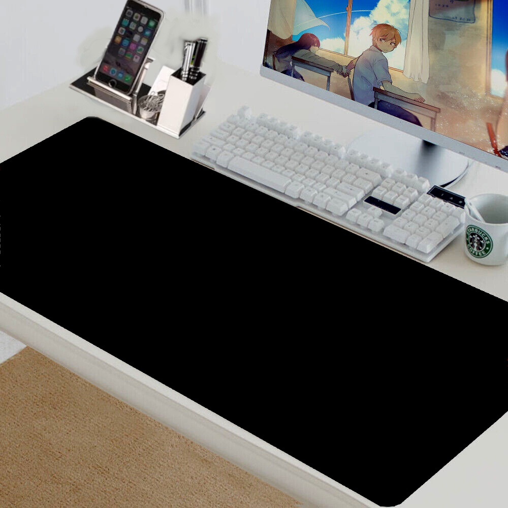Deskpad Office Mouse Pad Gamer Em Couro Ecológico 90x40 Slim