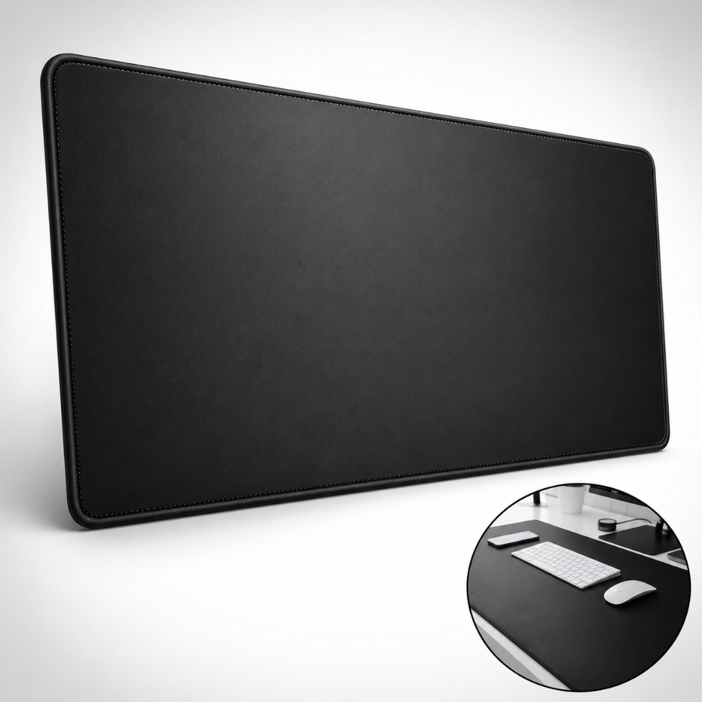 Mouse Pad Gamer Preto Extra Grande 100x50 Speed Deskpad Profissional Office