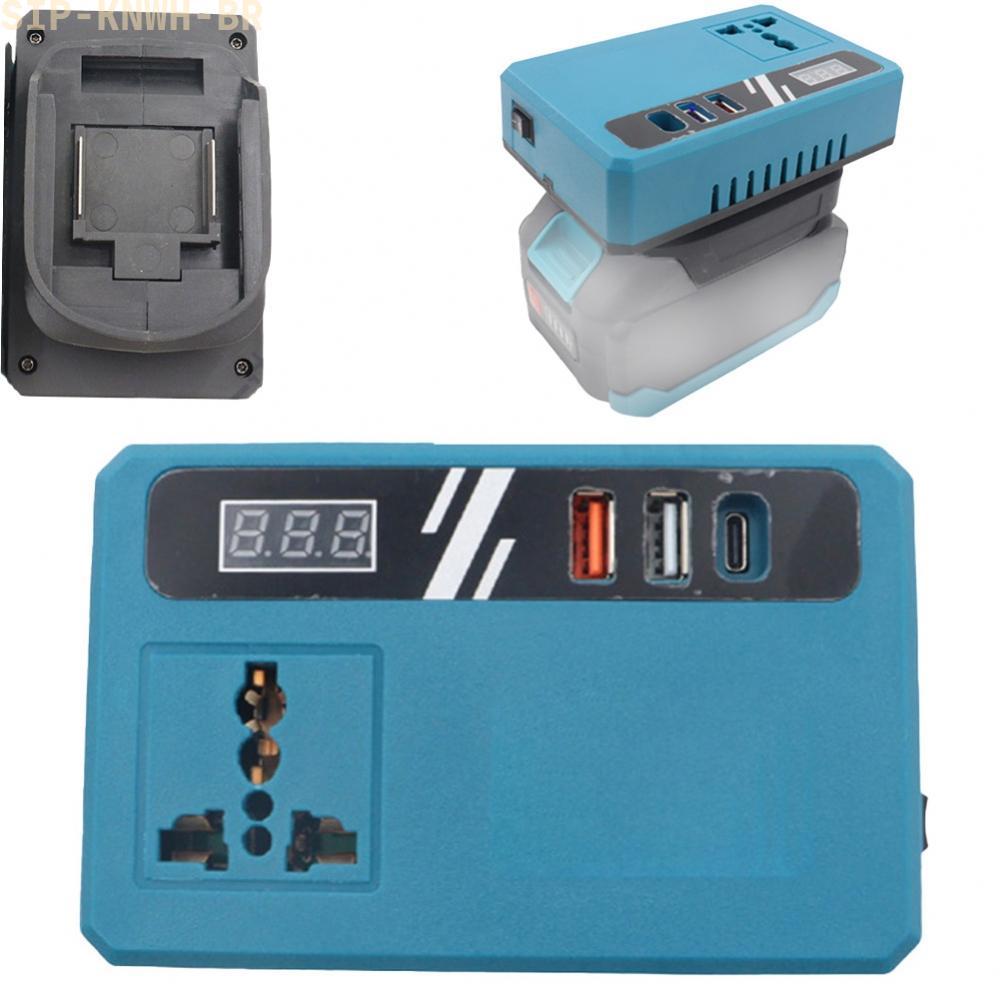 [SIP-KNWH-BR]High Performance 110V Intelligent Inverter USB Compatible with For bl1830 Models-New In 11-