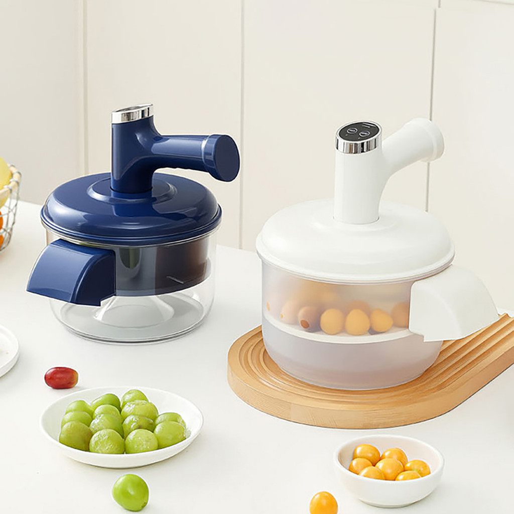 Automatic Electric Fruit Vegetable Peeler – Compact Stainless Steel Kitchen Tool with One-click Operation Portable Foo