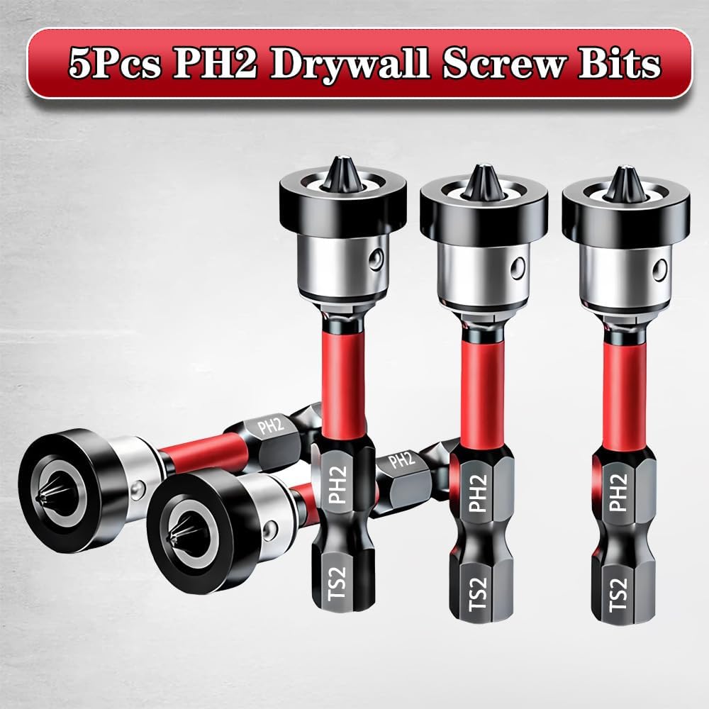 Profissional PH2 Chave De Fenda Magnética Ajustável Bits 50mm Ferramenta De Posicionamento Para Instalação De Piso De Ma
