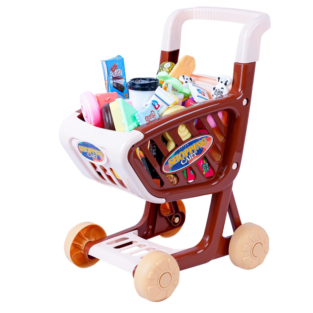Carrinho de Compras Infantil 62 Peças | Supermercado Kids | Presente