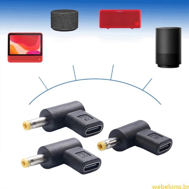 General 9V 27W 12V 36W 20V 100W USB C Fêmea Para Ponte Fonte Alimentação Corrente Direta