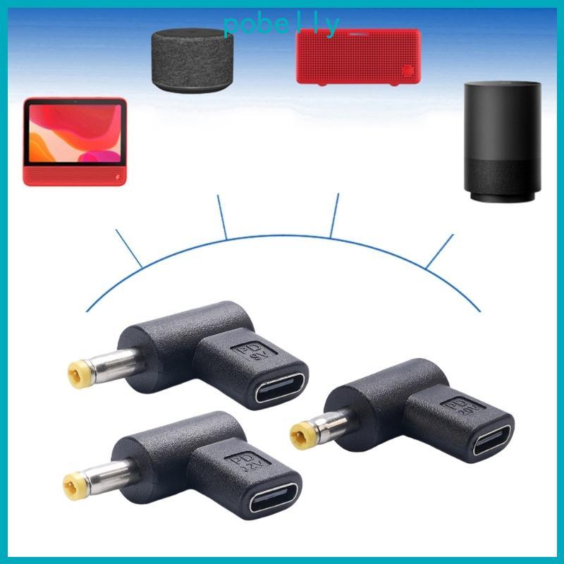 Pob General 9V 27W 12V 36W 20V 100W USB C Fêmea Para Ponte Fonte Alimentação Masculina Corrente Direta