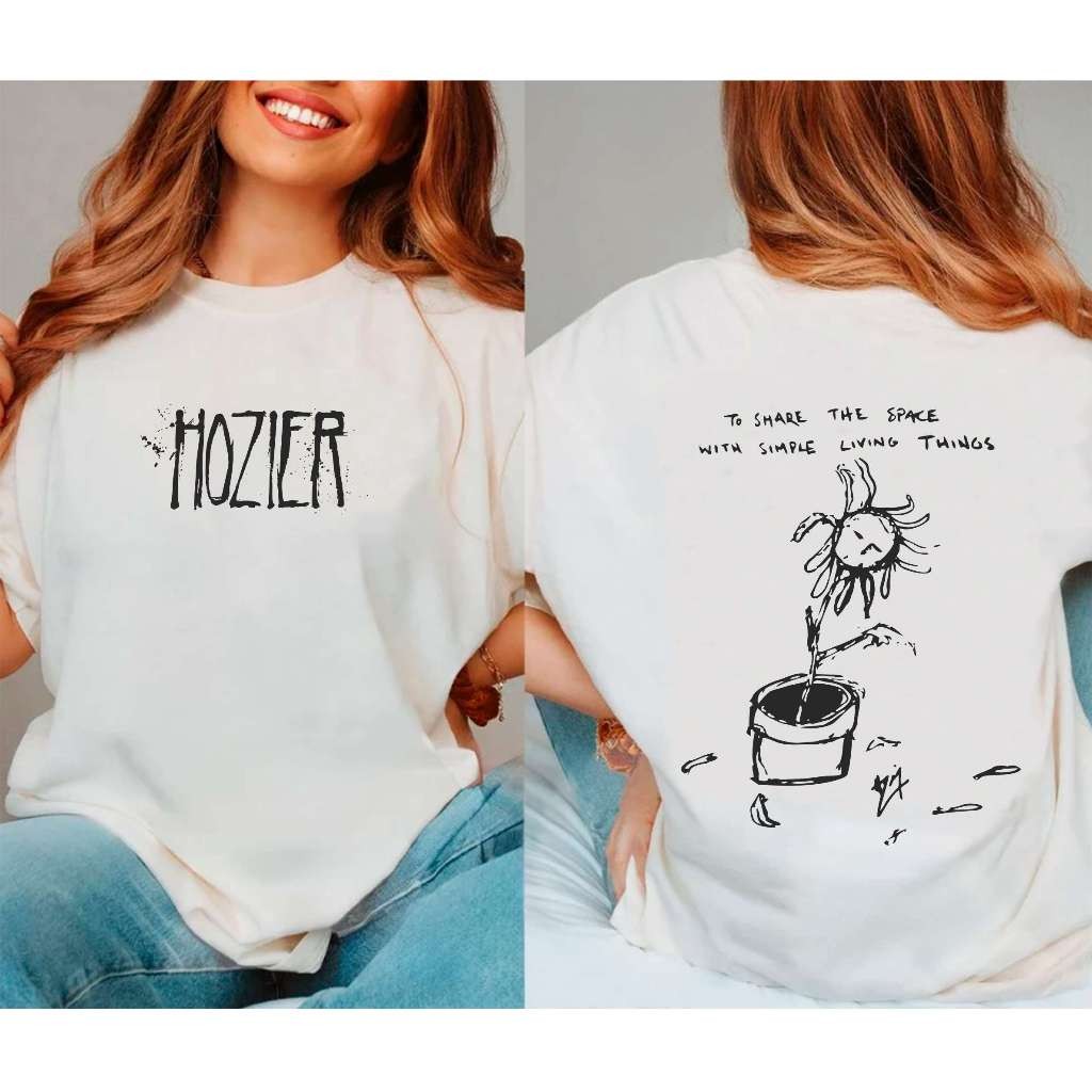 Camiseta To Share The Space With Simple Living Things Unissex