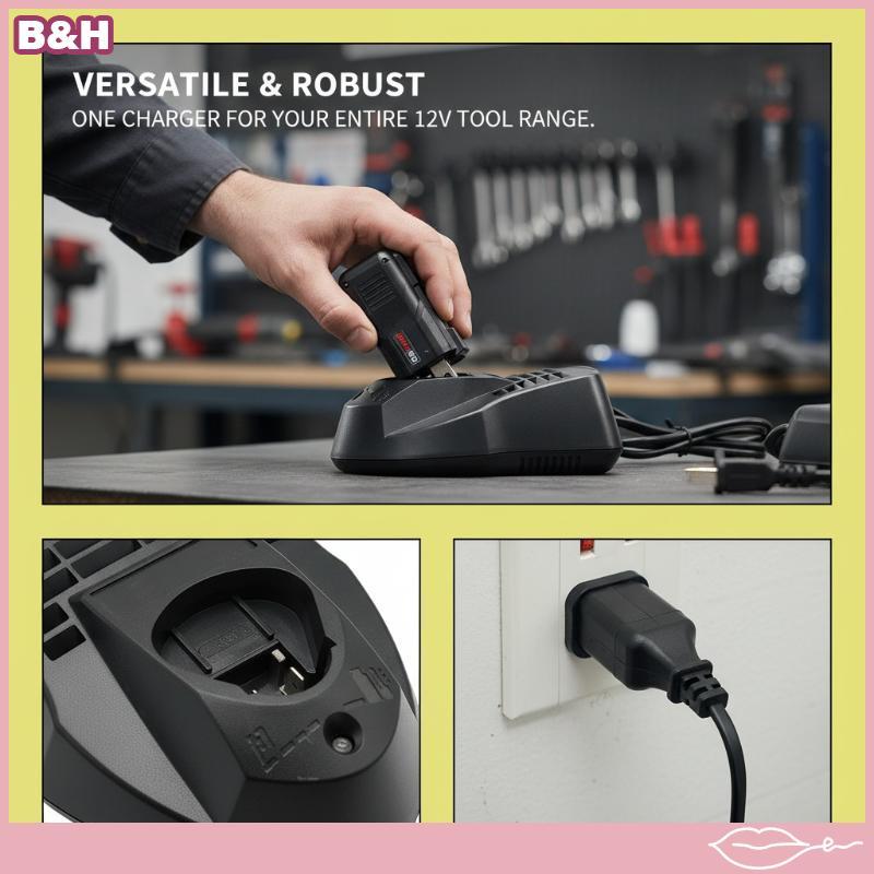 ageofdream188 Adaptador De Caixa De Bateria De Íon De Lítio 10.8V 12V Para Furadeira Elétrica BAT411 BAT412 Acessório De