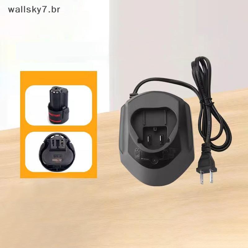 Carregador De Bateria De Íon-Lítio WALLS GAL1110CV Para 10.8V/12V BAT411 BAT412 GSR10.8V GSA10.8V