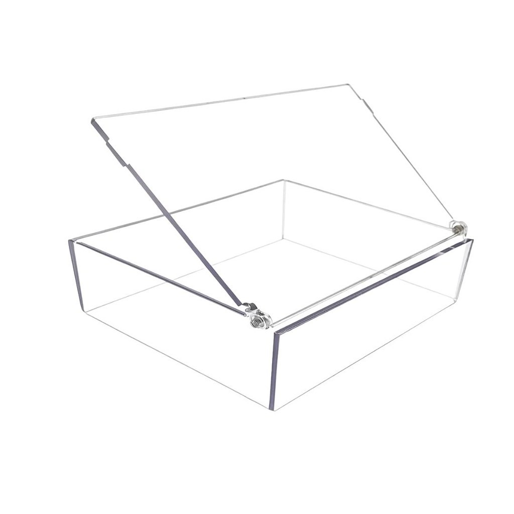 CAIXA COM TAMPA ARTICULADA 30X20X5CM