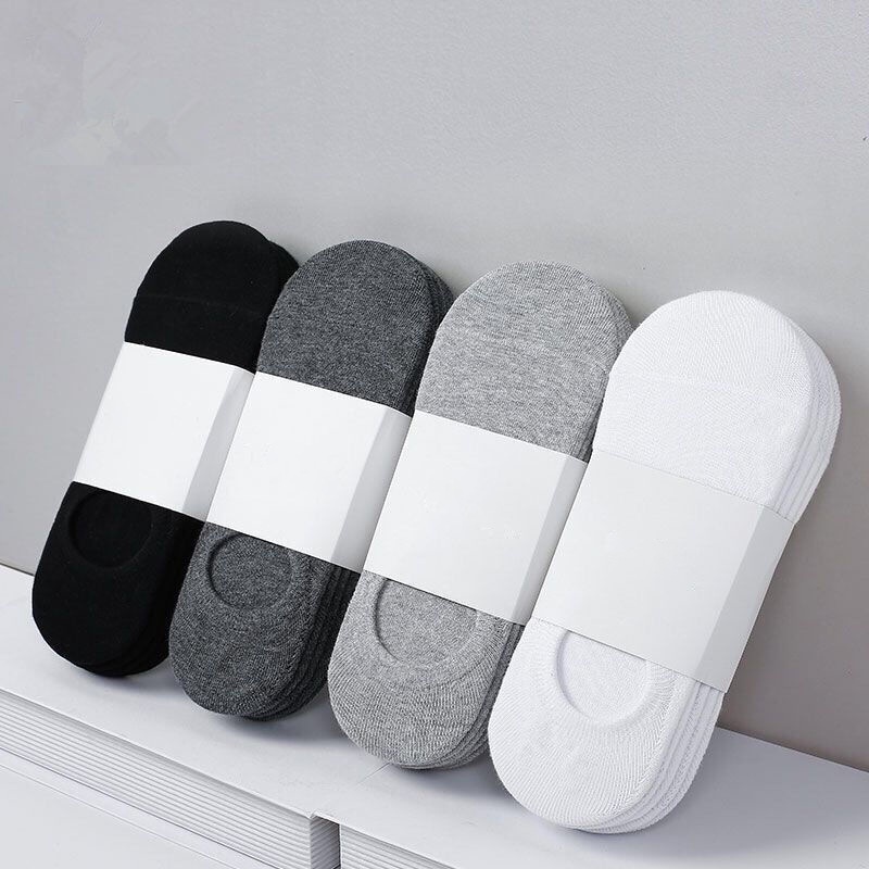 Kit 9 Pares Meia Sapatilha Invisível feminana Adulto Curta com Silicone