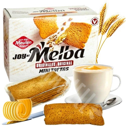 Biscoitos Mini Tostas Original Joy of Melba - Holanda