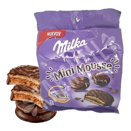 Mini Mousse Alfajor Milka 114g