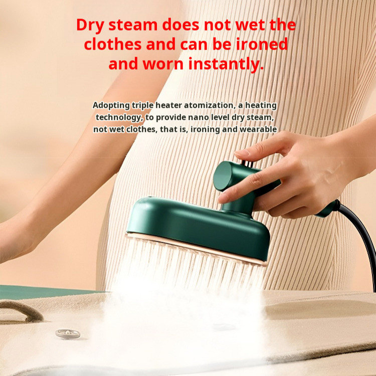 [Portable Design] [Cầm tay/Di động/Sẵn sàng sử dụng] Handheld Steam Iron/Travel Iron/Quick Ironing Device/Dormitory/Hote