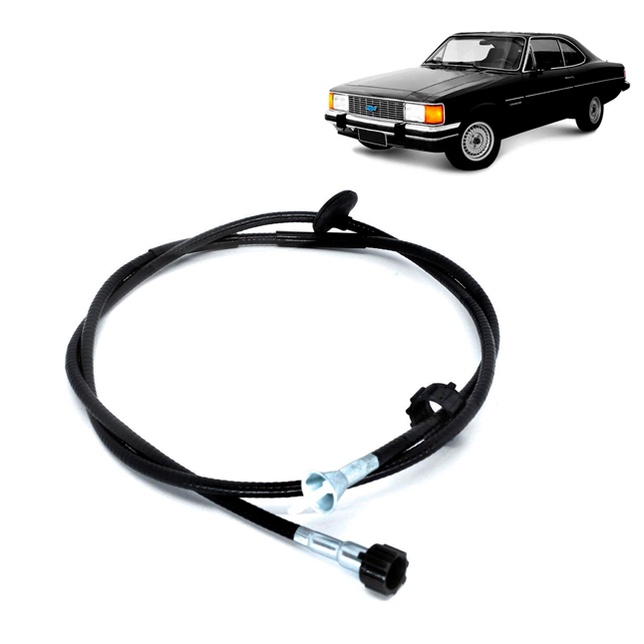 Cabo Velocimetro Opala Car 4 E 6 Cilindros com Câmbio Automatico 1974 1975 1976 1977 1978 ate 1984