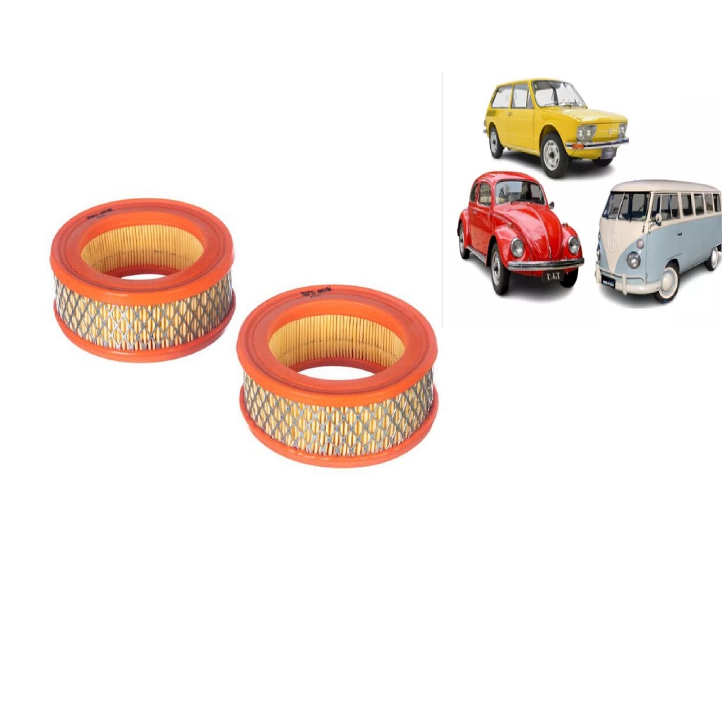 Filtro De Ar Motor Brasilia / Fusca / Kombi Até 1978 RCA6194