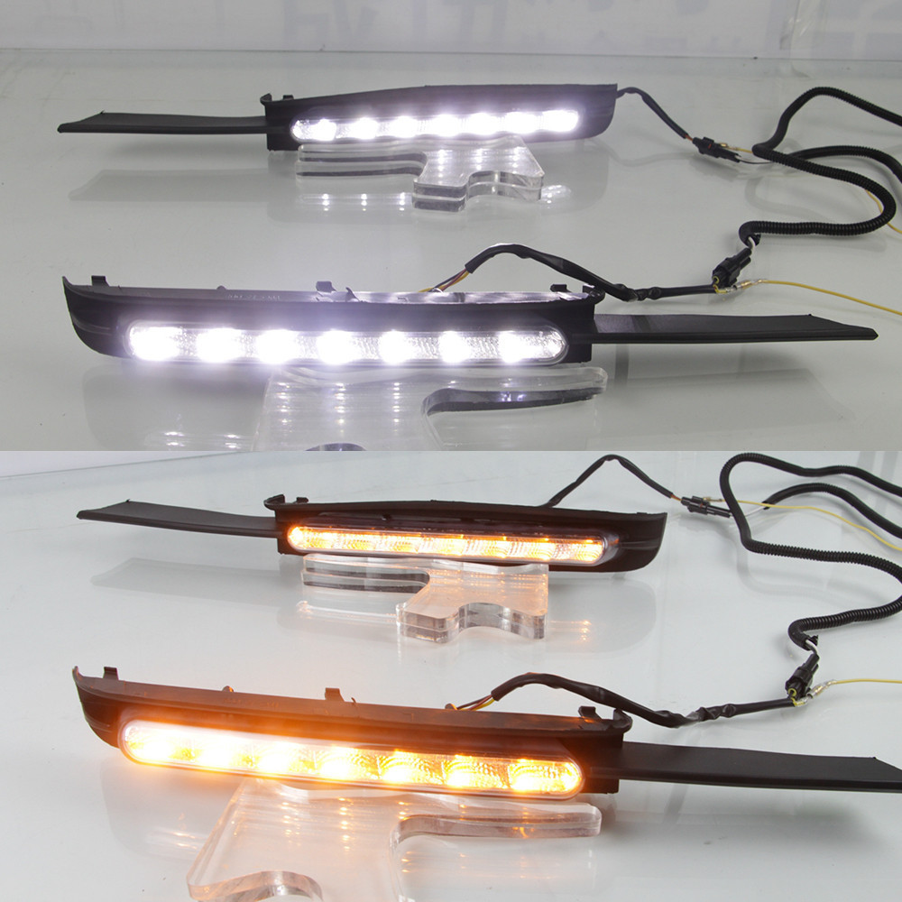 CSCSNL 1 Par DRL LED Luz Diurna Lâmpada De Neblina Para Toyota MARK X REIZ 2004 2005 2006 2007 2008 2009