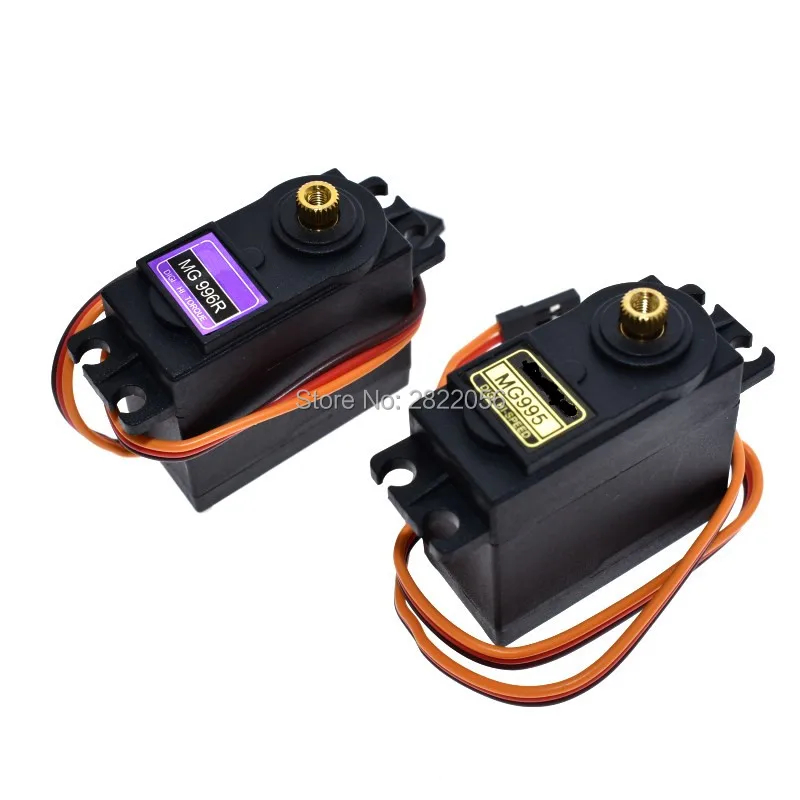 1 Pçs/Lote Servo Digital MG996R 15KG Metal Gear Alto Torque para Avião RC Carro Caminhão Helicóptero Barco
