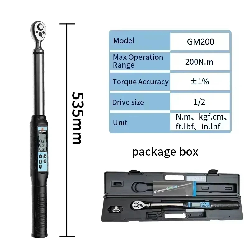 GOYOJO Adaptador de Chave de Torque Digital 1/2