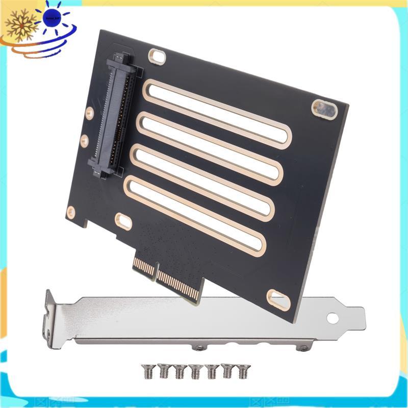 [Le's Shop] Placa Riser U . 2 SFF-8639 Para PCI-E 3.0 , Adaptadora SSD NVMe PCIe X4/X8/X16 Servidores De Alta Velocidade