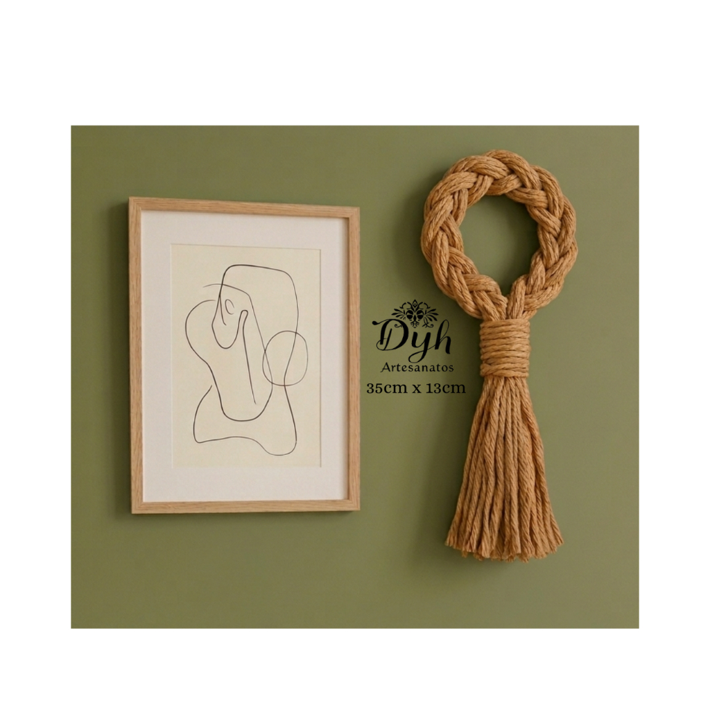 SAFÍRA - pingente de mesa e móveis- artesanato, decoração rústica, decoração casa, decoração boho,