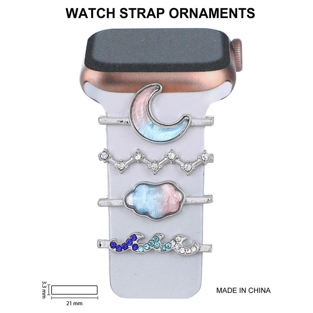 Pingentes Berloques Para Pulseira de SmartWatch Enfeite decoração Acessório