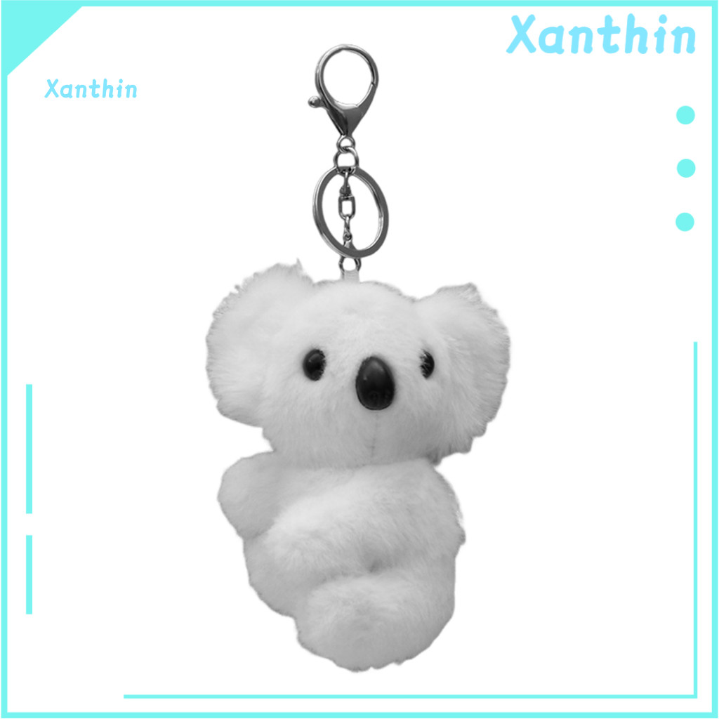 Plush Koala Pendant Soft Doll Keychain Stuffed Bag Cute Cartoon Keyring for Backpacks Purses Car Home Decor – Perfect