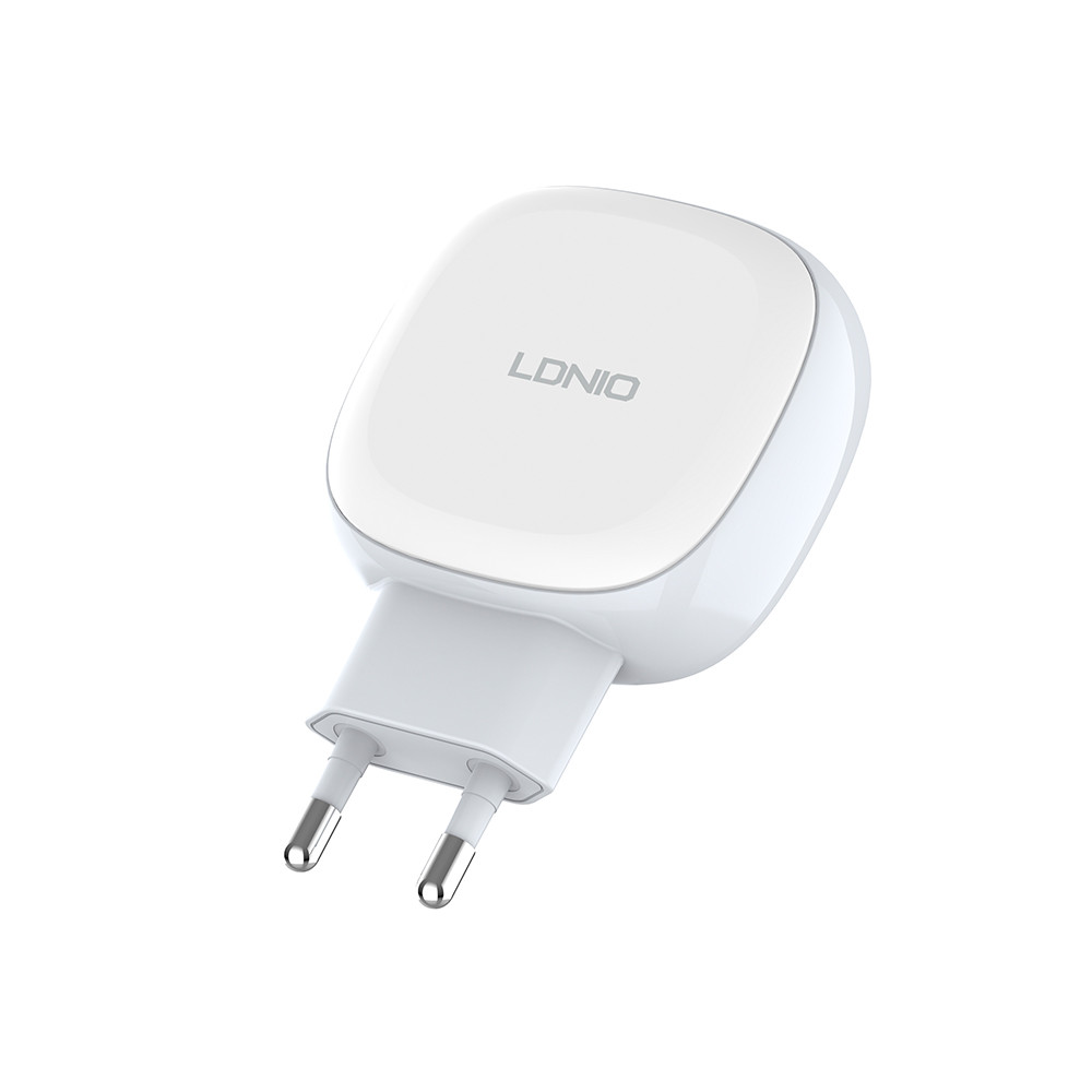 Carregador Parede Usb C LDNIO 67W Super Rápido Cabo USBC