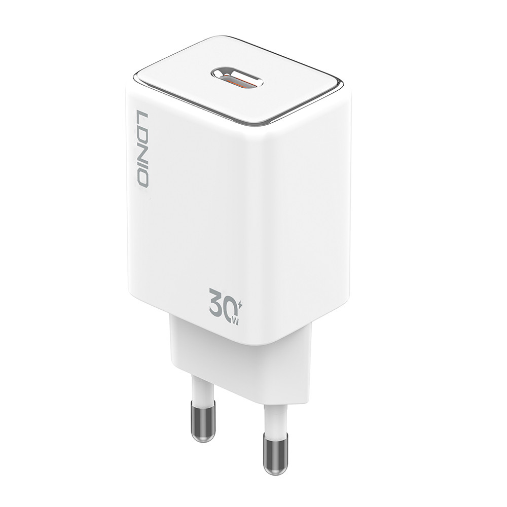 Carregador USB C LDNIO 30W Carga Rápida, Cabo Lightning