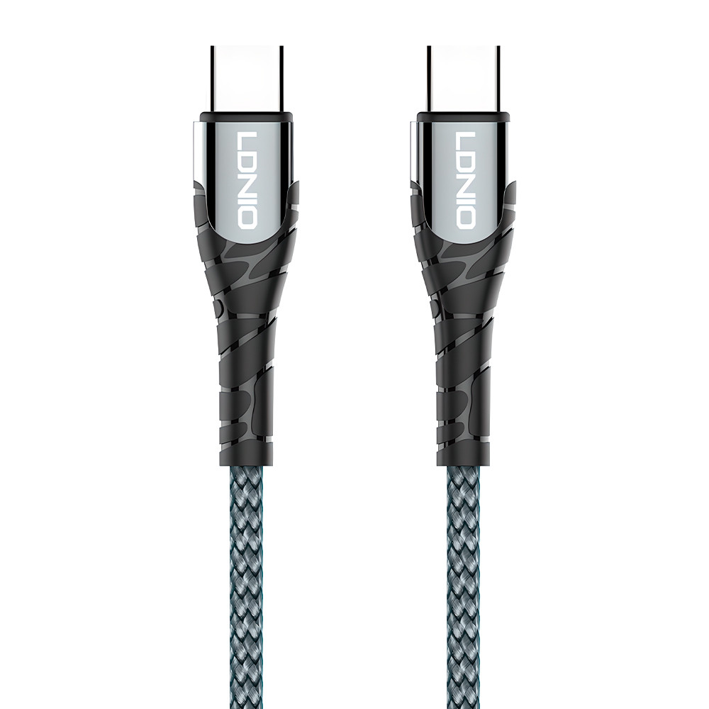 Cabo Usb-C Macho/Macho LDNIO Carregamento Rápido 1Metros