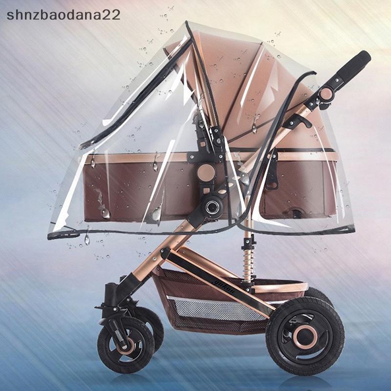 [Shnzd] Capa De Chuva Universal Para Carrinho De Bebê , Carro , Tempo , Vento , Protetor Solar , Transparente , Respiráv