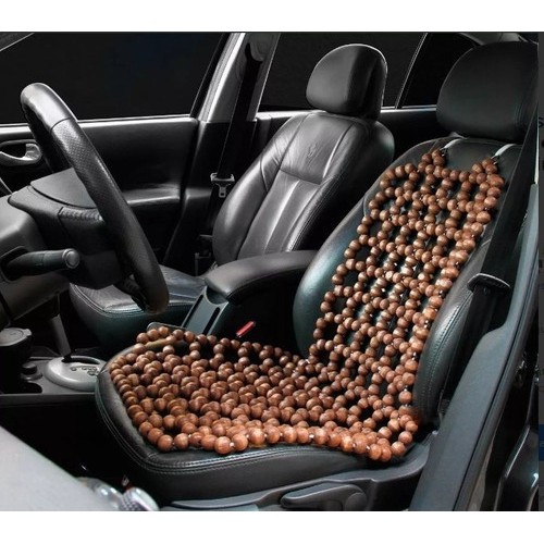 Encosto de bolinha madeira para assento de banco de carro Azera 2008 2011