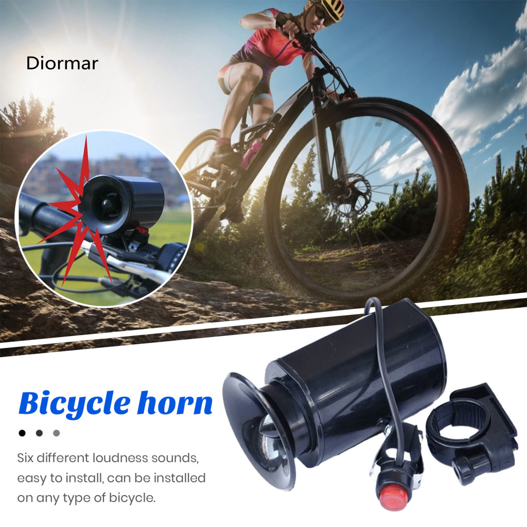Easy Install Bike Horn Bicycle Ultra-loud Waterproof Bell Compact Size Installation Universal Alarm for Safety – Durab