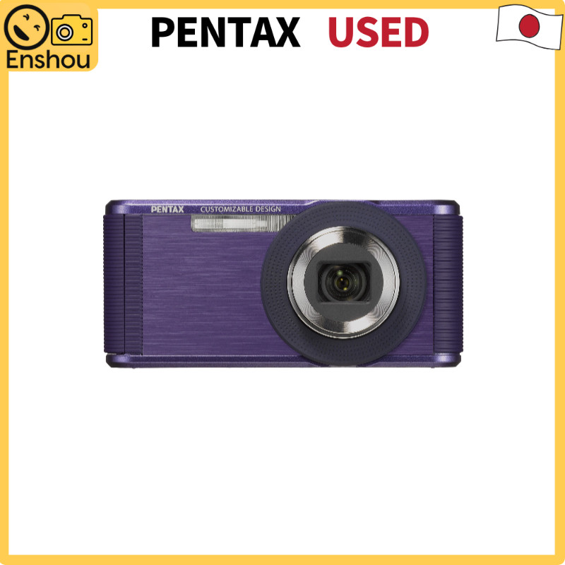 USED Do Japão [USADO]PENTAX Digital Camera Optio LS465 Amethyst Purple 16.0 Megapixels 28mm 5x Ultra-Compact JAN:4549212216671