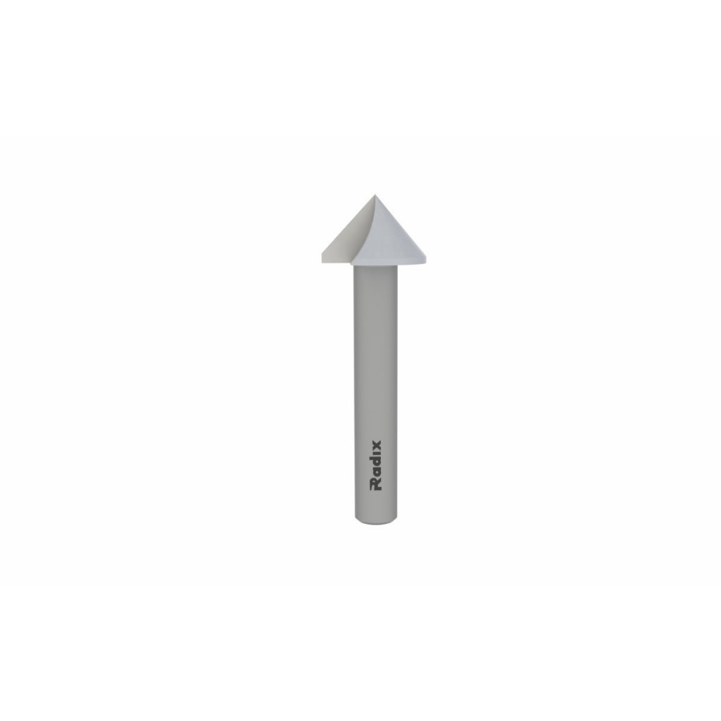 Fresa Escareadora Radix 45º Corte 16,5mm para Acabamento Preciso e Profissional em Madeira