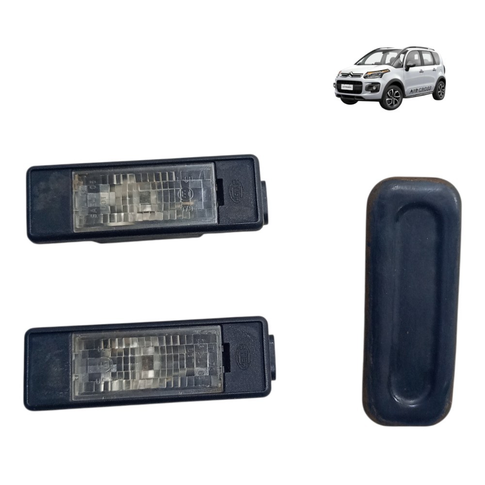 Luz placa botao porta malas Citroen C3 Aircross 2012 2015