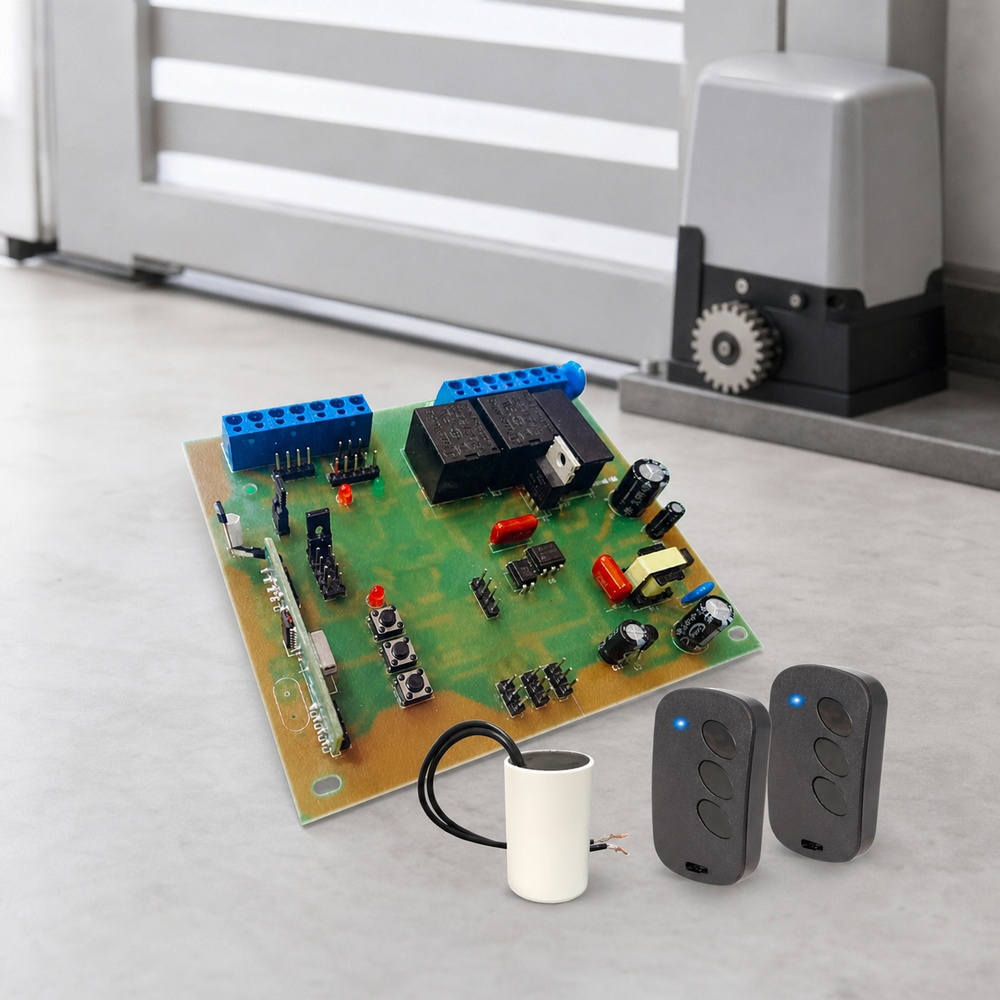 Painel De Controle Do Motor Para Motores Turboalimentados , KXH30FS , Com 2 Controladores E Capacitores