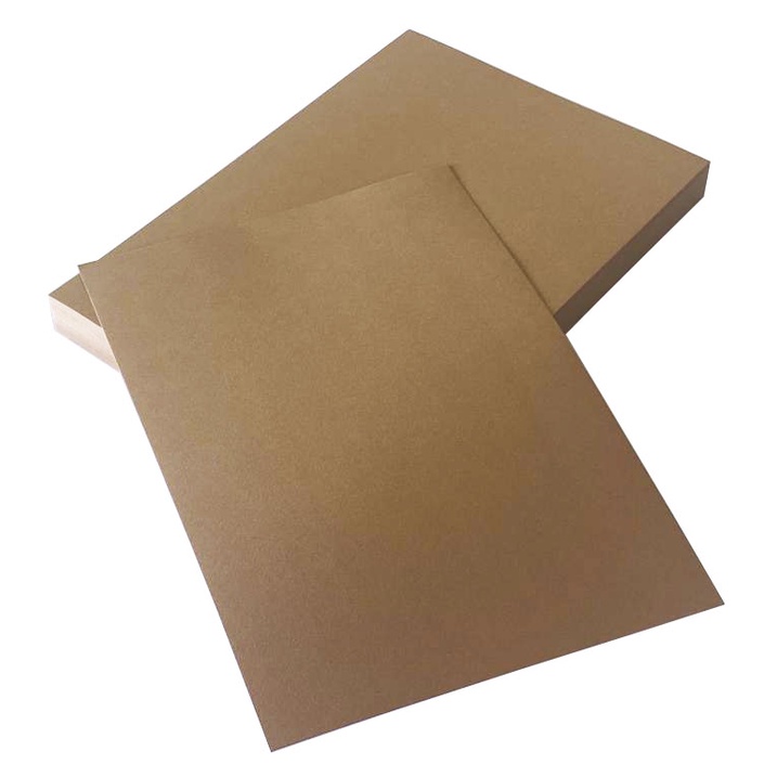 Papel Kraft 180g A-4 25/50/100 Folhas Kraft  Fcard Brown