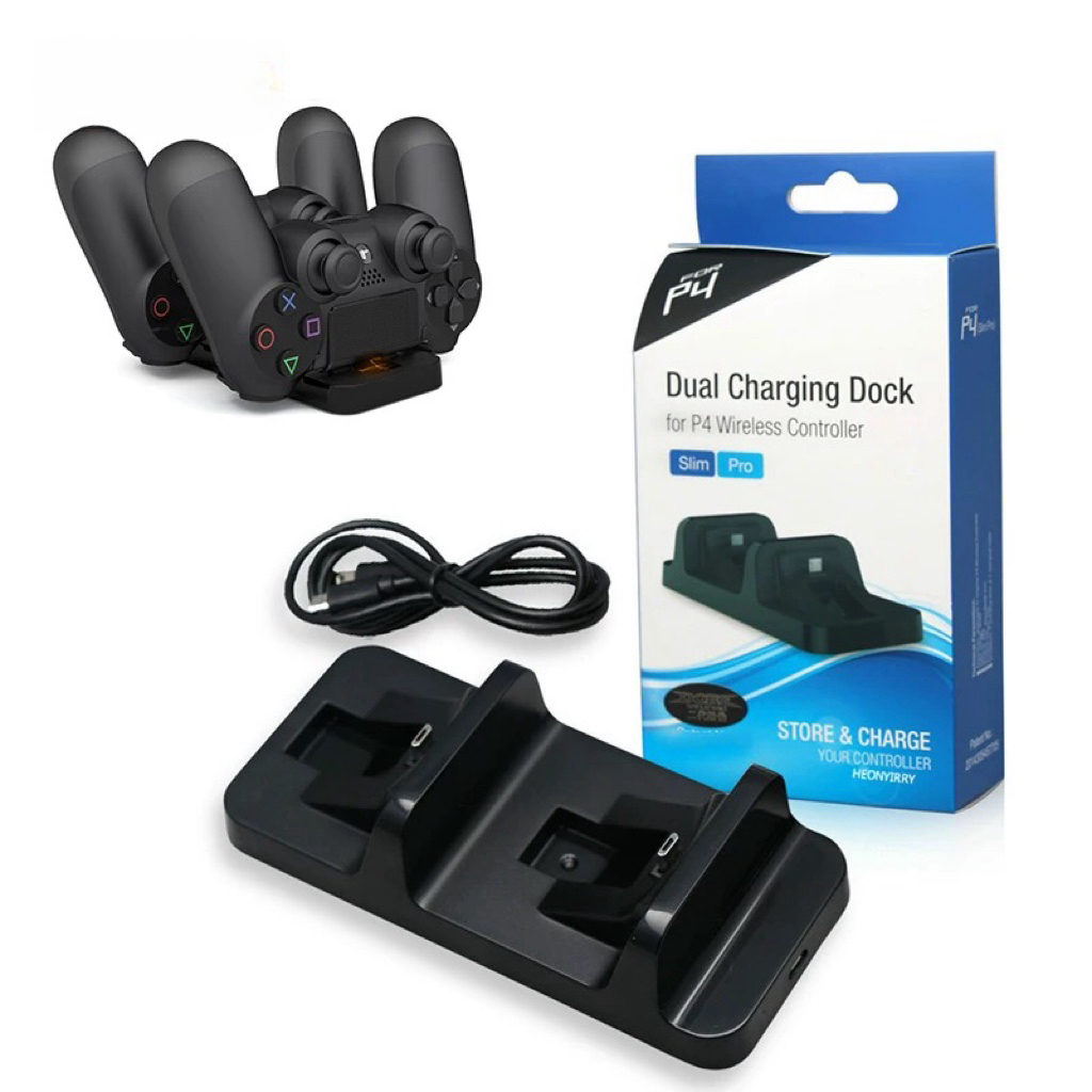 Carregador Ps4 Para Controle Dual Charging Dock Promoção DOBE
