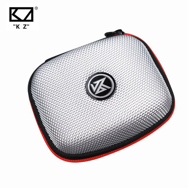 Bolsa de Armazenamento para Fones de Ouvido KZ EVA Portátil e à Prova de Choque, Compatível com Fones de Ouvido QKZ CCA