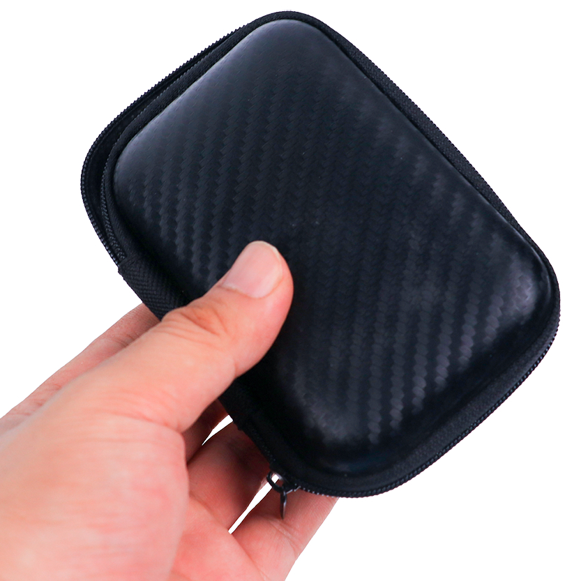 Bolsa Organizadora De Armazenamento Portátil De EVA , Capa Dura Para Fone De Ouvido , Cabo De Dados , Banco De Potência