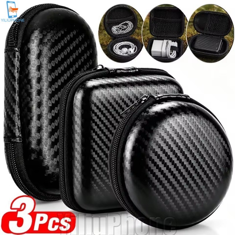 [Bless] 1/2/3 Unidades Estojo Universal Para Armazenamento De Fone De Ouvido-EVA À Prova D'água-Bolsa Portátil-De Proteç